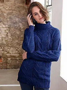 Looxent Rollkragen-Pullover