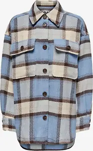 Karierte Jacke