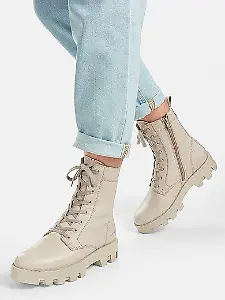 Stiefeletten in Beige