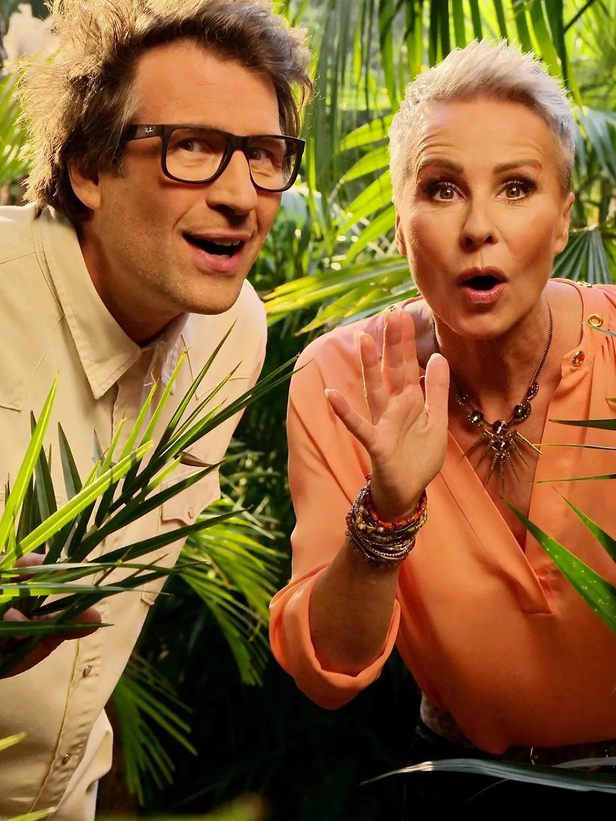 Sonja Zietlow und Daniel Hartwich.

Die Verwendung des sendungsbezogenen Materials ist nur mit dem Hinweis und Verlinkung auf RTL+ gestattet.