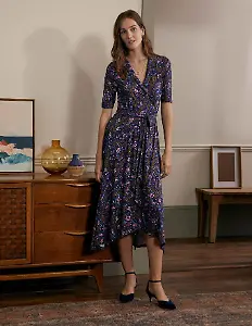 Lavinia Wickelkleid aus Jersey
