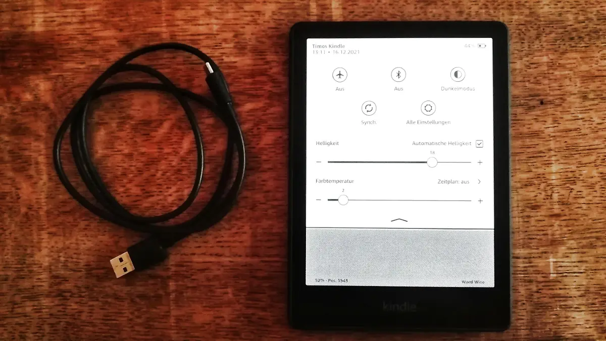 Kindle Paperwhite Signature Edition