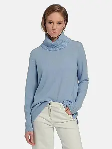 Rollkragen-Pullover aus Kaschmir