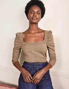 Pullover mit Puffärmeln