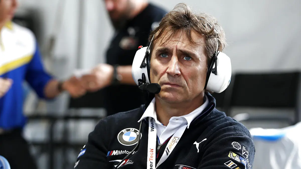 Alessandro Zanardi (ITA) während des Qualifiyngs in der RLL Box, 24 Stunden Rennen International Speedway Daytona, Florida, USA, 24.01.2019 *** Alessandro Zanardi ITA during the qualifying in the RLL Box 24 hours race International Speedway Daytona Florida USA 24 01 2019  