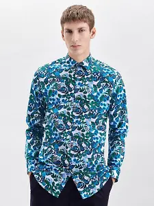 Seidensticker-Hemd mit Muster