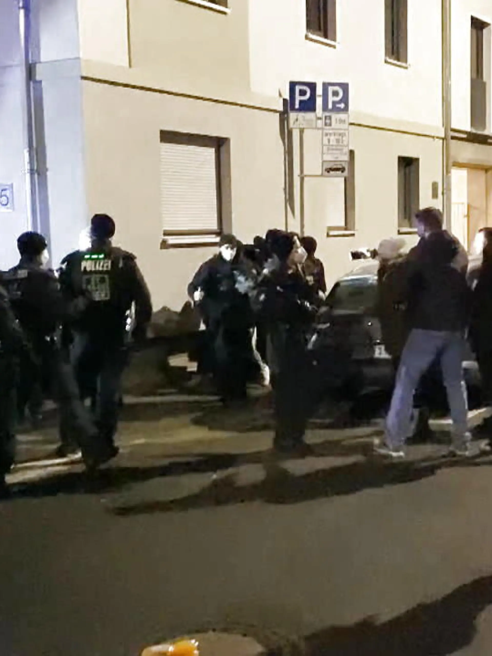 Corona-Demo in Schweinfurt eskaliert