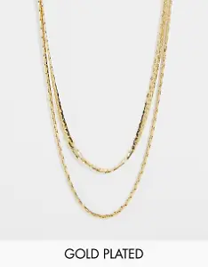 Asos Design Mehrreihige Halskette