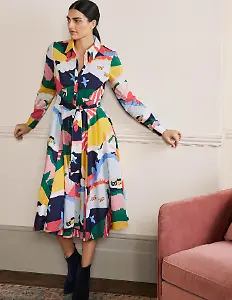 Kitty Midi-Hemdblusenkleid