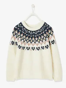 Jacquard-Pullover