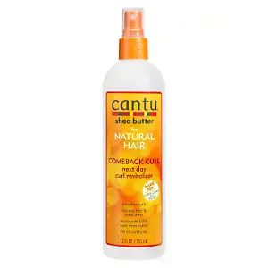 Cantu Shea Butter for Natural Hair Comeback Curl Next Day Curl Revitalizer 355ml