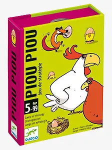 Kinder-Kartenspiel "Piou-Piou" DJECO