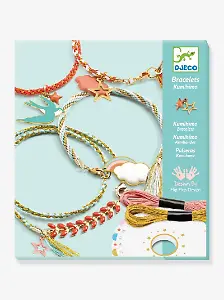 Armband-Bastelset "Kumihimo" DJECO-mehrfarbig