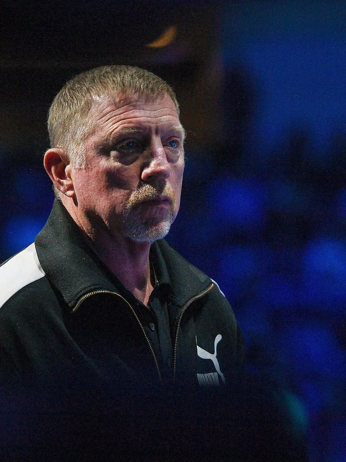 ARCHIV - 12.11.2023, Italien, Turin: Tennis: ATP-Tour - ATP-World Tour Finals Einzel, Herren, Vorrunde, Gruppenspielrunde, Rune (Dänemark) - Djokovic (Serbien). Boris Becker ist seit Anfang Februar nicht mehr Trainer des dänischen Jungstars Holger Rune. (zu dpa: «Früherer Becker-Schützling Rune hat neuen Tennis-Trainer») Foto: Marco Alpozzi/Zuma Press/dpa +++ dpa-Bildfunk +++