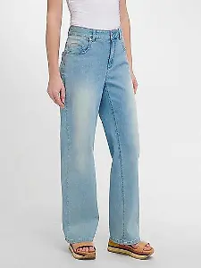 Wide-leg-Jeans