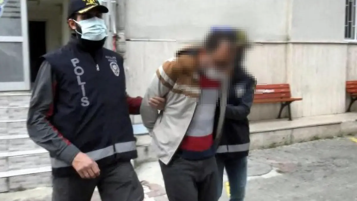 Mehmet Yildiz, 30, (pictured) sneaked into the house of Yasemin Uzuncelebi, 42, with whom he was obsessively in love, poured chemicals on her face and escaped in Istanbul, Turkey on 5th October 2021. (Newsflash)