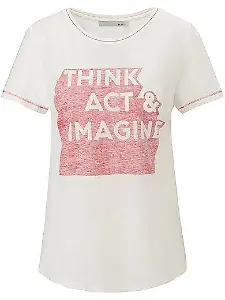 T-Shirt mit Print