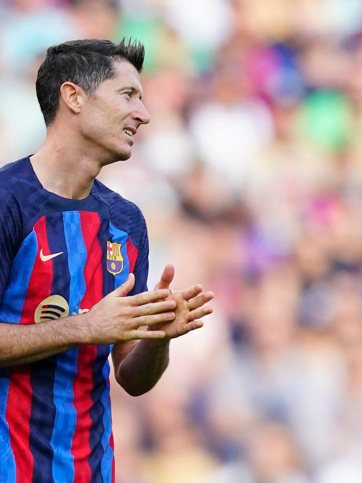  ESP: FC Barcelona, Barca Elche CF. La Liga Santander. Date 6 Robert Lewandowski of FC Barcelona during the La Liga match between FC Barcelona and Elche CF played at Camp Nou Stadium on September 17, 2022 in Barcelona, Spain. kpng Copyright: xSergioxRuizx/xPRESSINx PS_220917_043