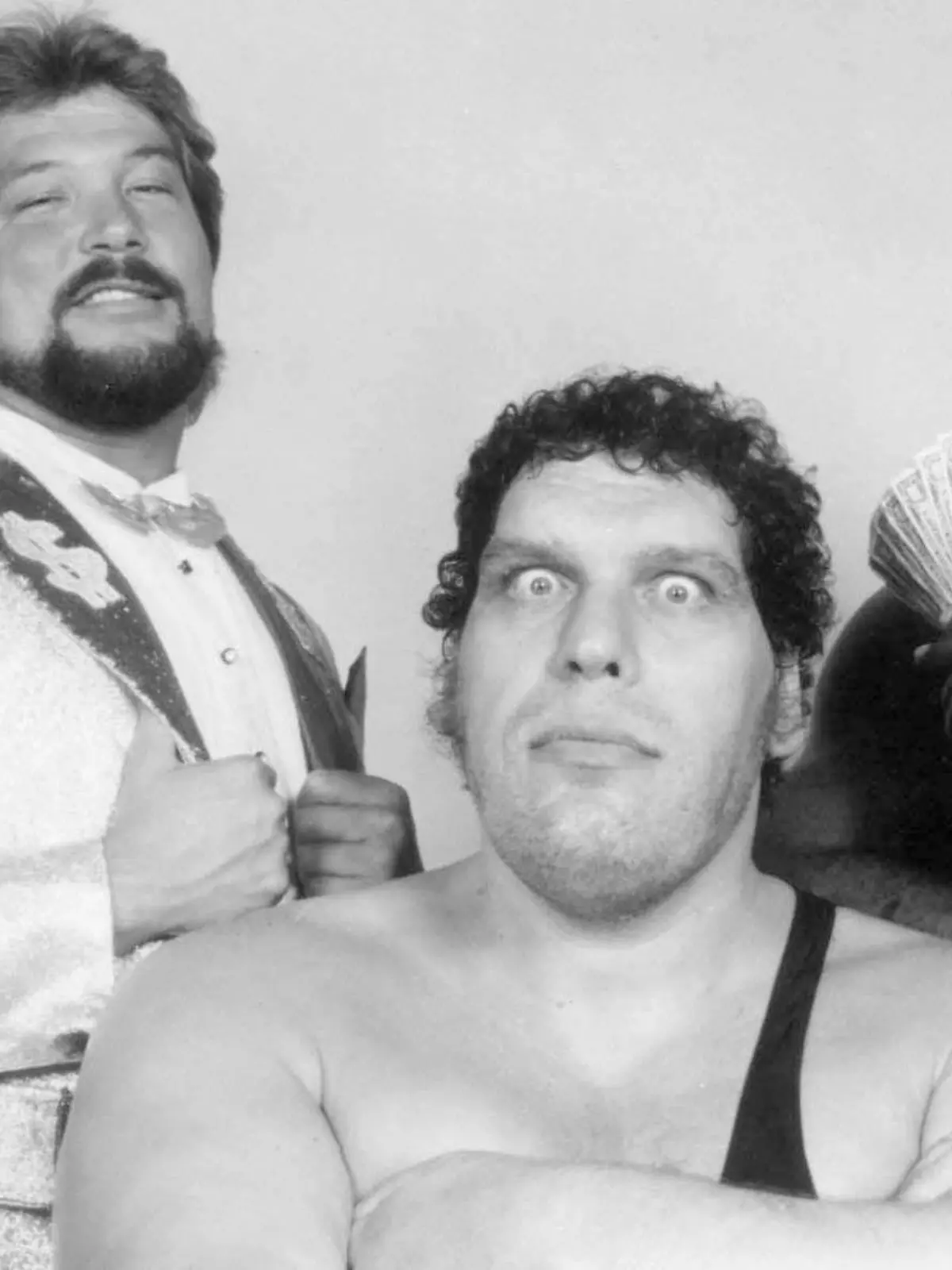 Oct. 29, 2007 - ANDRE THE GIANT (ANDRE RENE ROUSSIMOFF) THE MILLION DOLLAR MAN TED DIBIASE AND VIRGIL. SUPPLIED BY PHOTOS PUBLICATIONxINxGERxSUIxAUTxONLY - ZUMAg49_ 20071029_gaf_g49_077

OCT 29 2007 André The Giant André René  The Million Dollars Man Ted Dibiase and Virgil supplied by Photos PUBLICATIONxINxGERxSUIxAUTxONLY  20071029_gaf_g49_077  