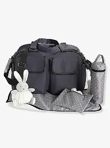 Weekender-Wickeltasche - anthrazit
