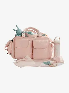 Weekender-Wickeltasche - zartrosa