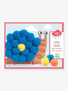 Bastel-Set „Meine ersten Pompon-Collagen“ DJECO