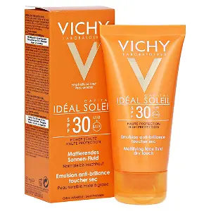 Mattierendes Sonnen-Fluid für das Gesicht LSF 30 von Vichy
