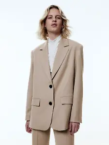 Beiger Blazer von Edited