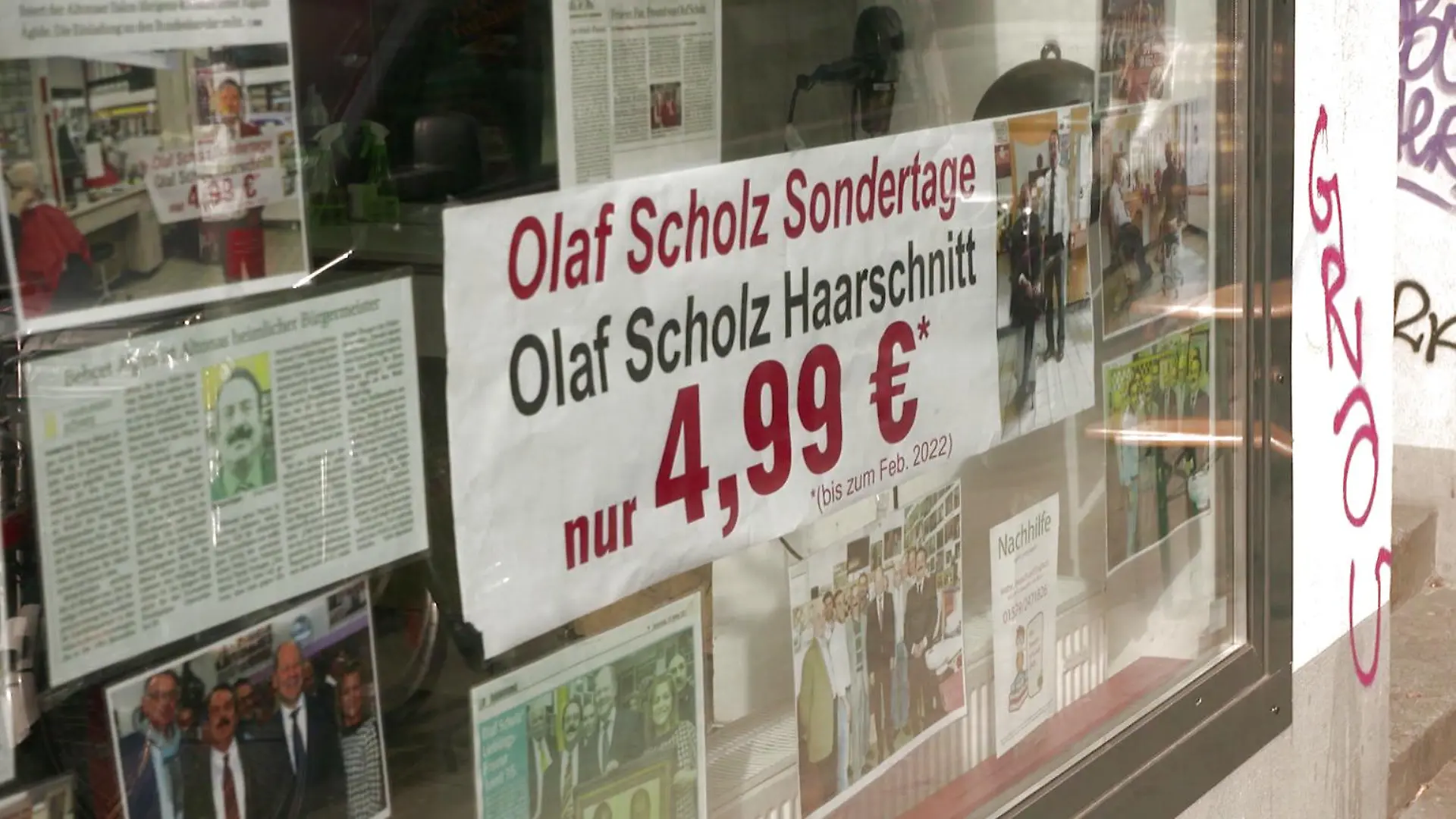 Der Verkaufsschlager: "Olaf Scholz Haarschnitt"