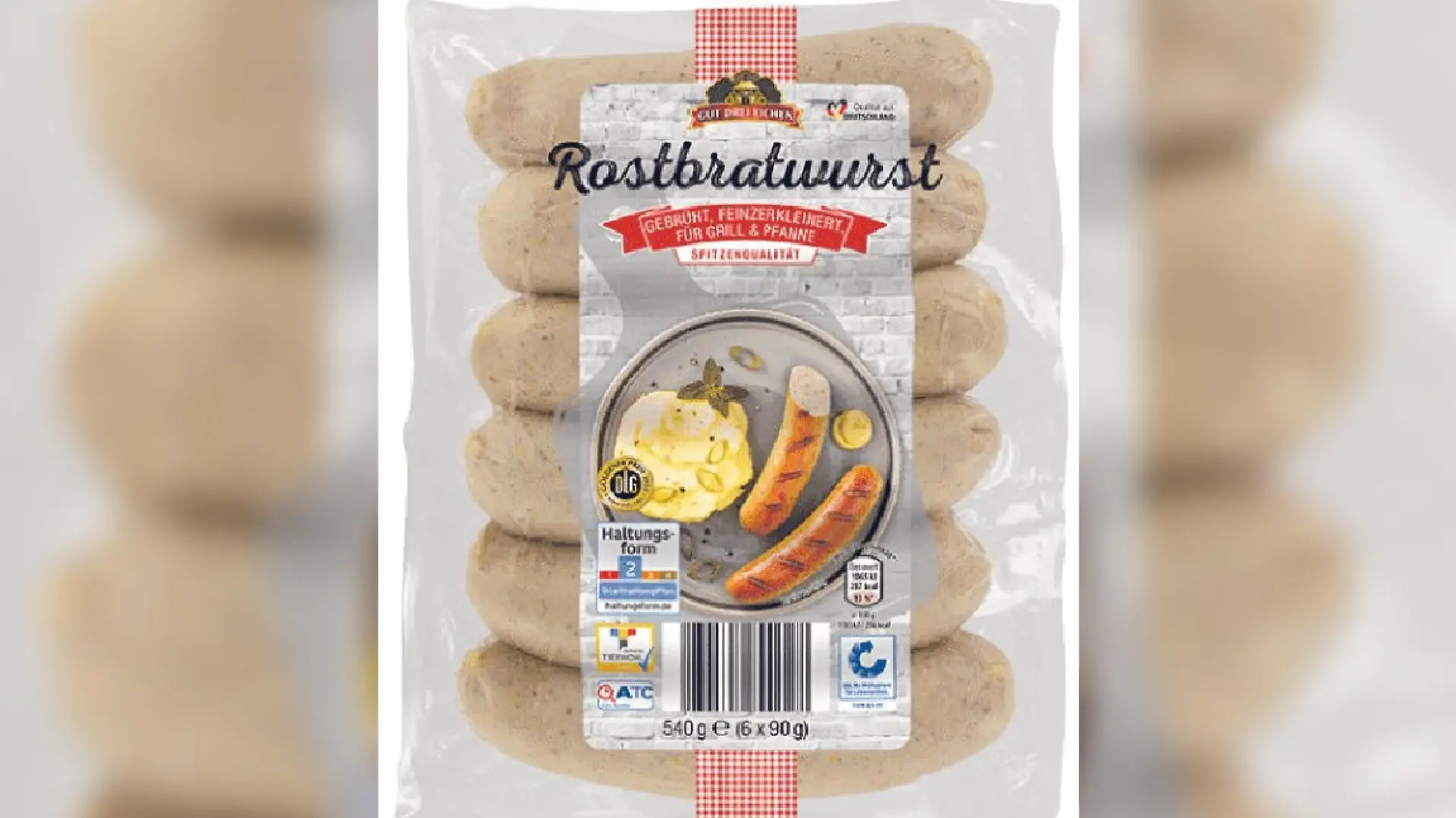 Gut Drei Eichen Rostbratwurst von Aldi