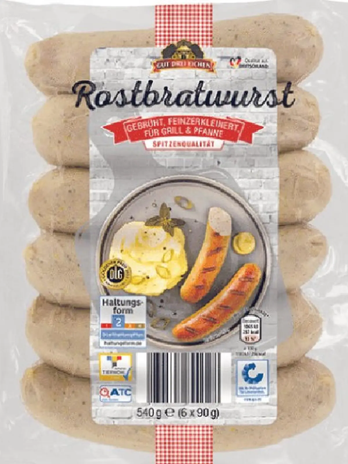 Gut Drei Eichen Rostbratwurst von Aldi