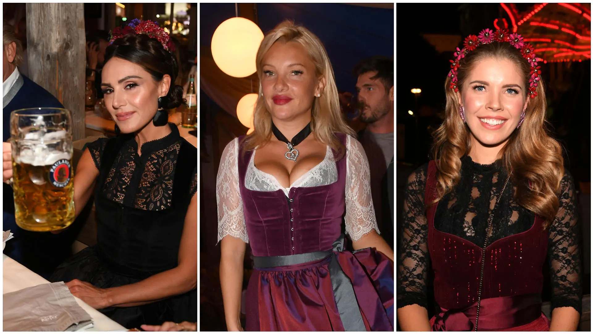 Dirndl-Schaulaufen auf der Wiesn
