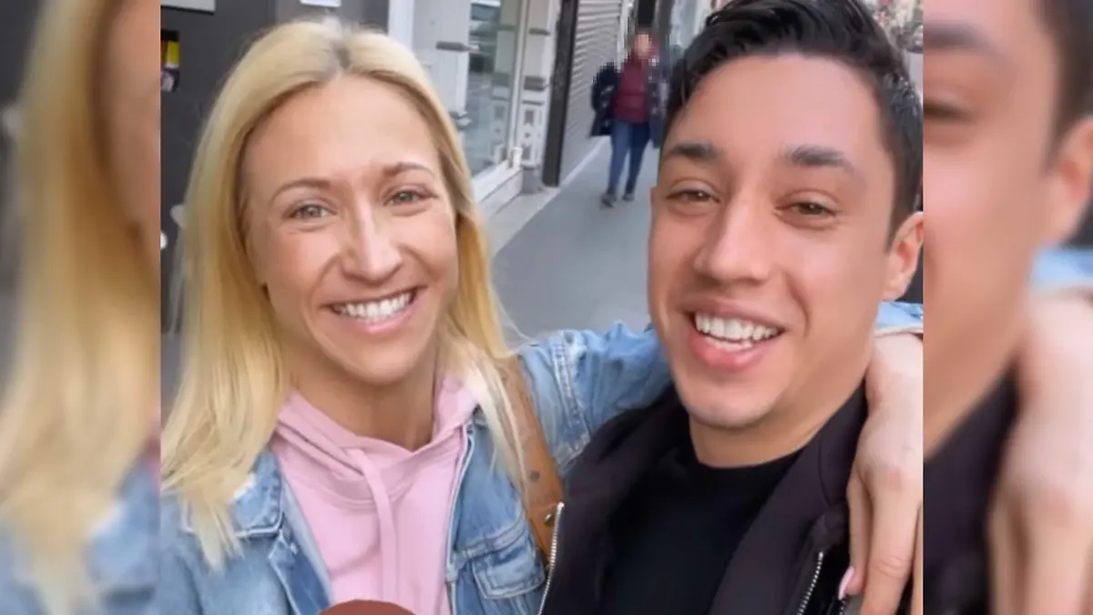 Kathrin Menzinger und Rene Casselly treffen sich zum "Let's Dance"-Training