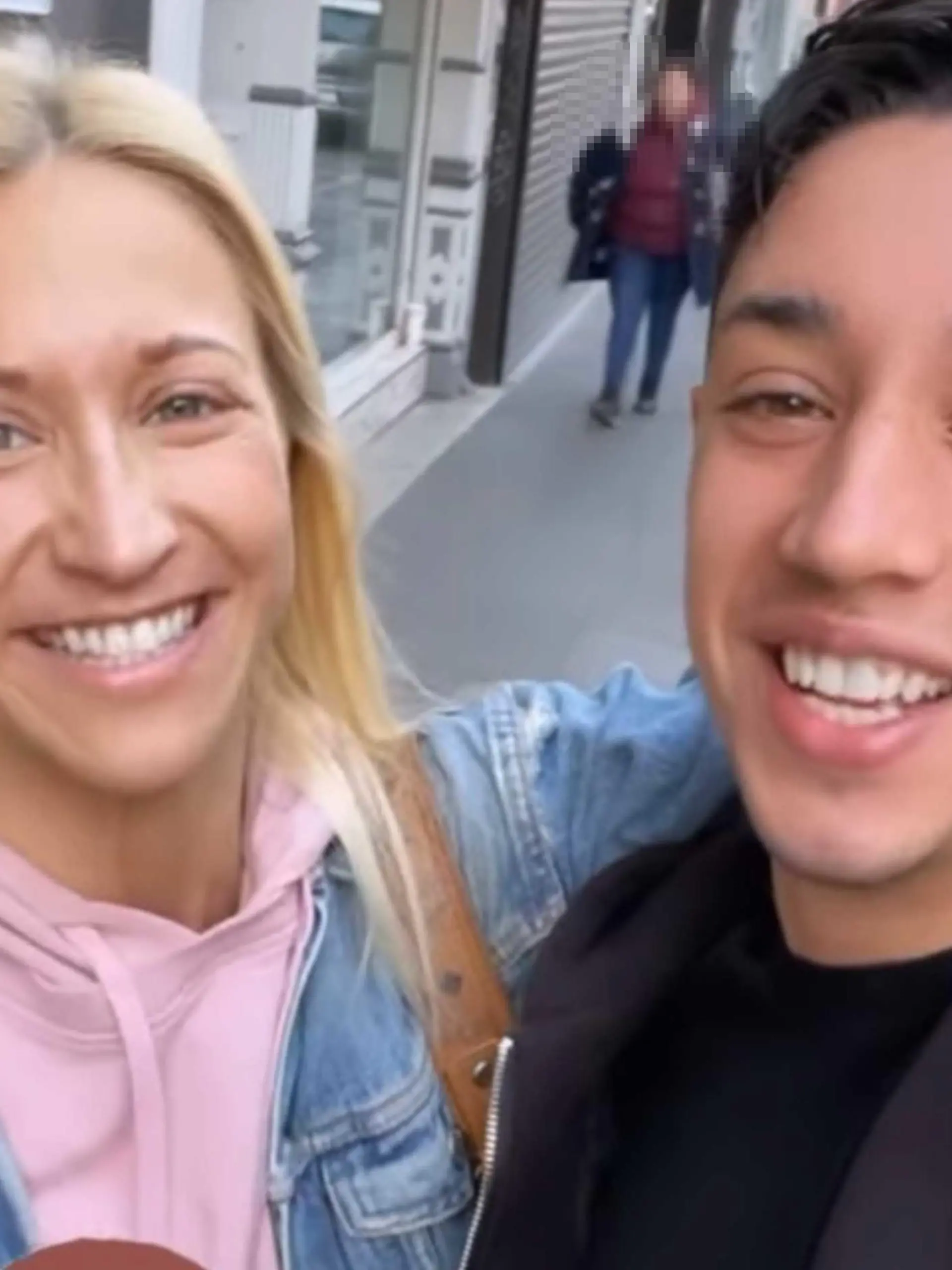 Kathrin Menzinger und Rene Casselly treffen sich zum "Let's Dance"-Training