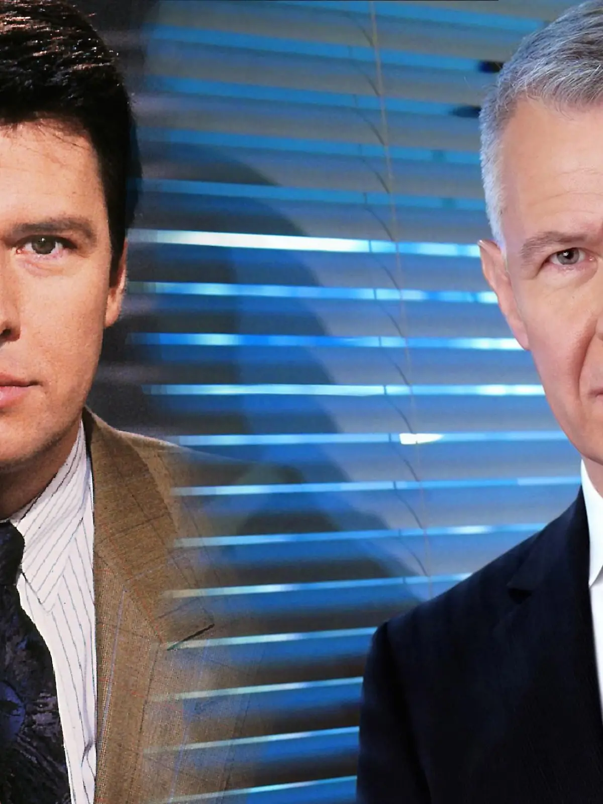 Peter Kloeppel 1992 (l.) und heute

+++ Die Verwendung des sendungsbezogenen Materials ist nur mit dem Hinweis und Verlinkung auf RTL+ gestattet. +++