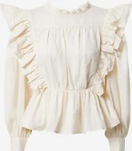 Bluse mit Rüschen