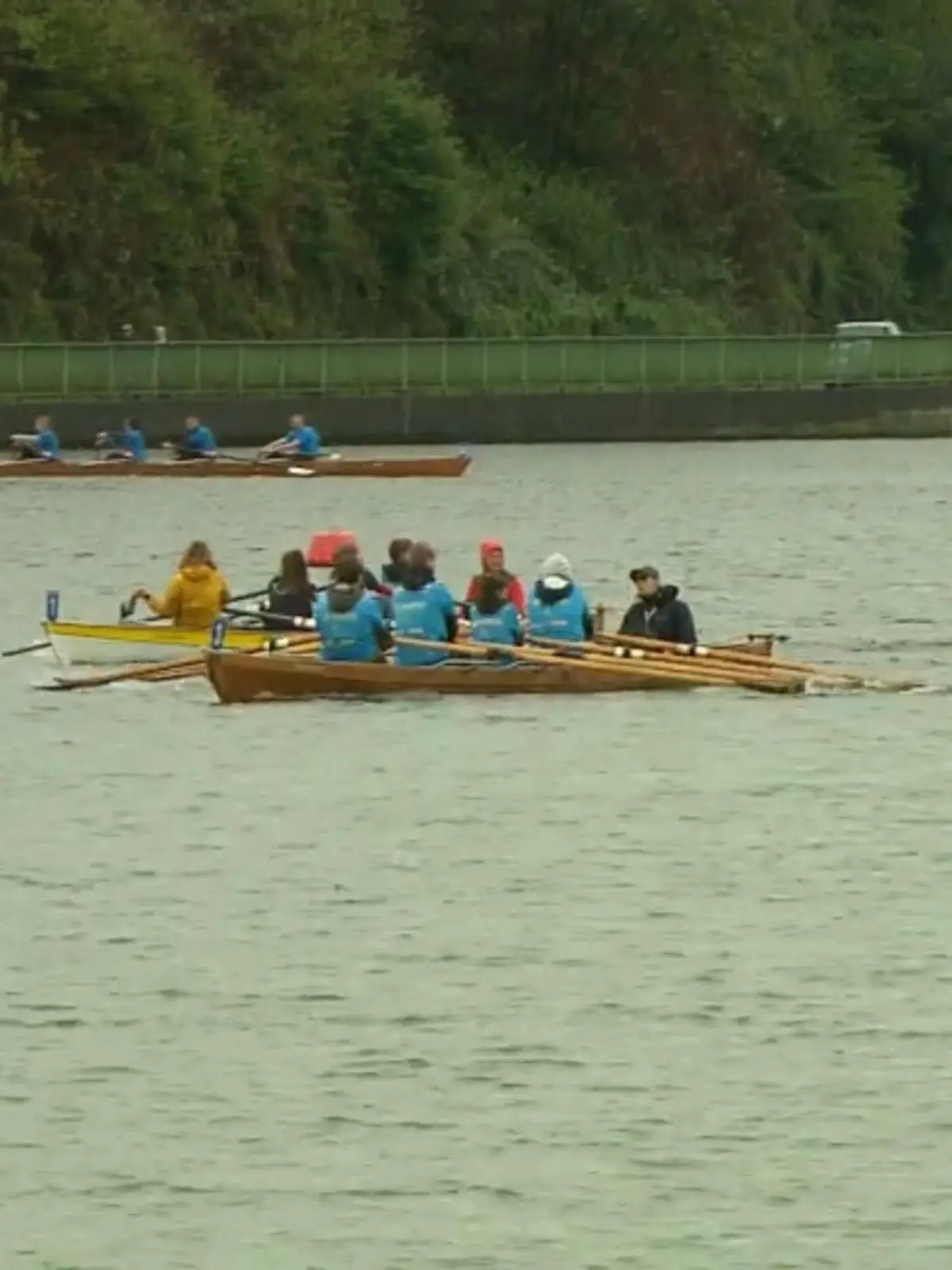 Bild zu: "Krebs-Regatta in Essen"