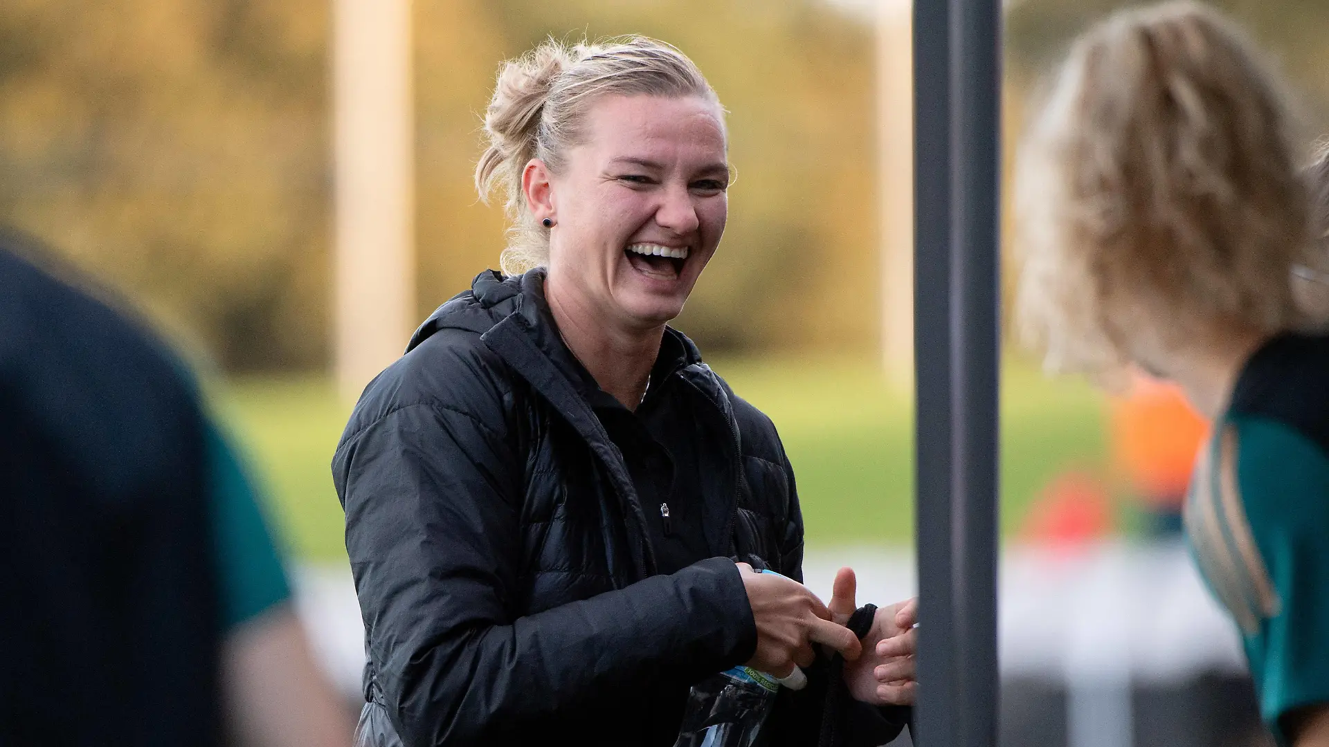 Alexandra Popp Deutschland, 11 lacht, AUS, Abschlusstraining MD-1 Sydney, DFB Frauen Nationalmannschaft vor Deutschland vs Kolumbien, FIFA Frauen Fussball Weltmeisterschaft Australien 2023, 29.07.2023 AUS, Abschlusstraining MD-1 Sydney, DFB Frauen Nationalmannschaft vor Deutschland vs Kolumbien, FIFA Frauen Fussball Weltmeisterschaft Australien 2023, 29.07.2023 Melbourne *** Alexandra Popp Germany, 11 laughs, AUS, final training MD 1 Sydney, DFB womens national team ahead of Germany vs Colombia, FIFA Womens World Cup Australia 2023, 29 07 2023 AUS, final training MD 1 Sydney, DFB womens national team ahead of Germany vs Colombia, FIFA Womens World Cup Australia 2023, 29 07 2023 Melbourne Copyright: xEibner-Pressefoto/Memmlerx EP_MMR