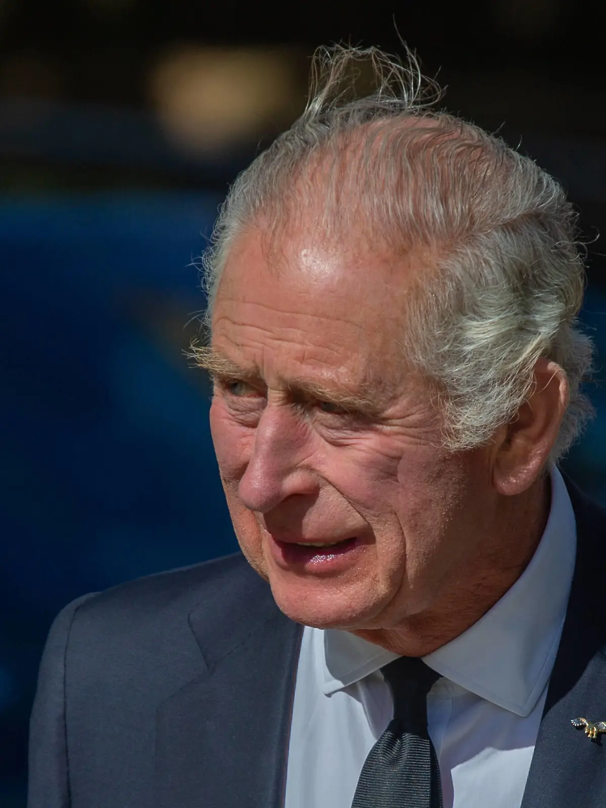  September 17, 2022, London, England, United Kingdom: King CHARLES III arrives at Metropolitan Police Service Special Operation Room SOR Lambeth HQ, London. London United Kingdom - ZUMAs262 20220917_zip_s262_032 Copyright: xTayfunxSalcix