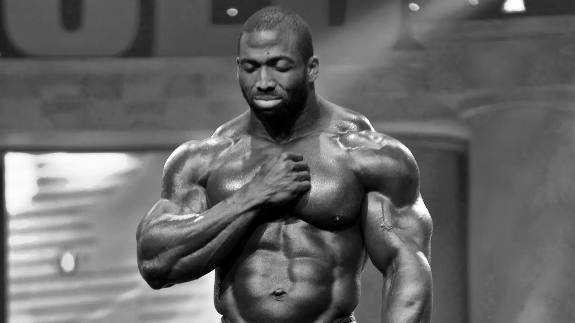 March 3, 2018 - Columbus, Ohio, U.S - Cedric McMillan on stage at the Arnold Sports Festival in Columbus, Ohio
