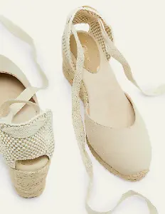Espadrilles mit Keilabsatz