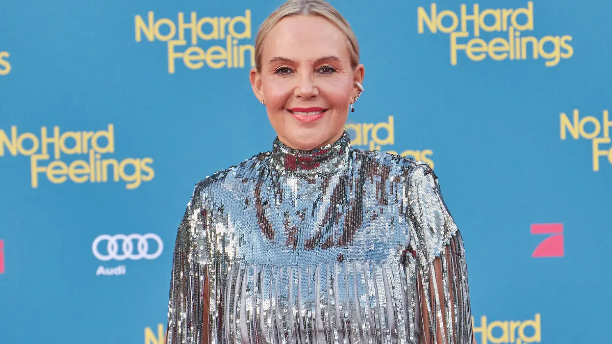 Natascha Ochsenknecht - Deutschlandpremiere des Kinofilms NoHard Feelings im Zoo Palast in Berlin am 15.06.2023. Deutschlandpremiere - NoHard Feelings *** Natascha Ochsenknecht German premiere of the feature film NoHard Feelings in the Zoo Palast in Berlin on 15 06 2023 German premiere NoHard Feelings