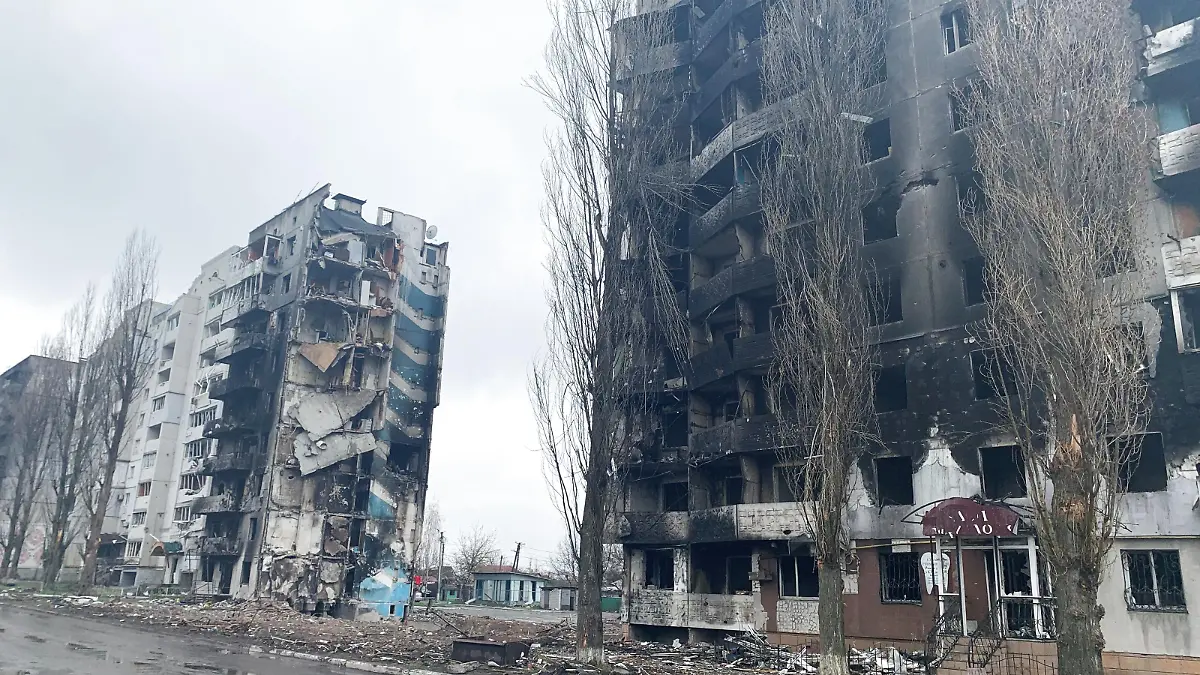 Borodjanka in der Ukraine