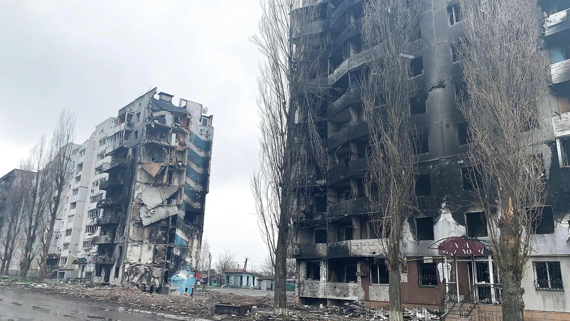 Borodjanka in der Ukraine