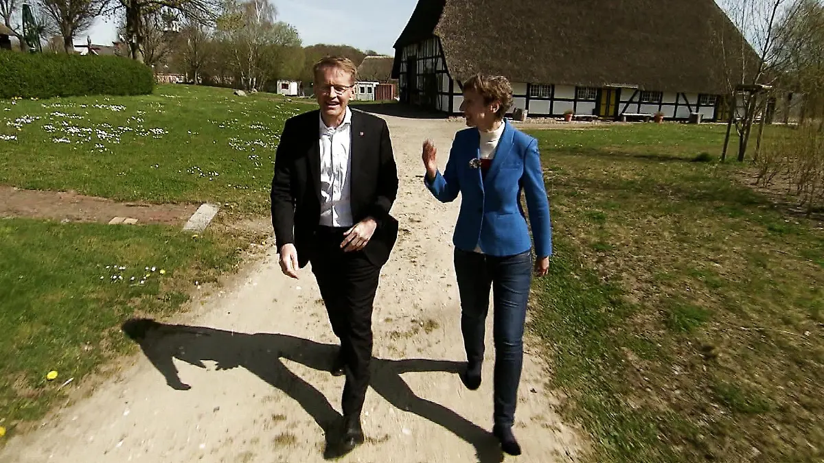 Daniel Günther im Gespräch mit Katharina Steinhöfel