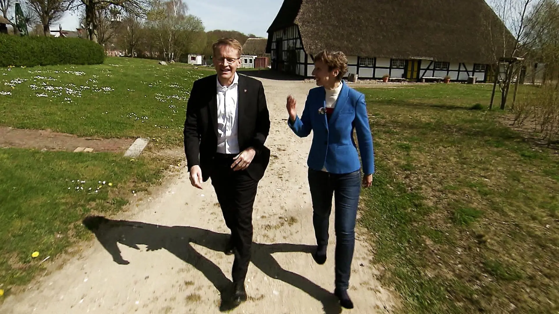 Daniel Günther im Gespräch mit Katharina Steinhöfel