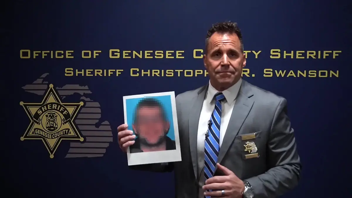 Sheriff Christopher R. Swanson zeigt sich tief betroffen vom Fall um Hund Habs.