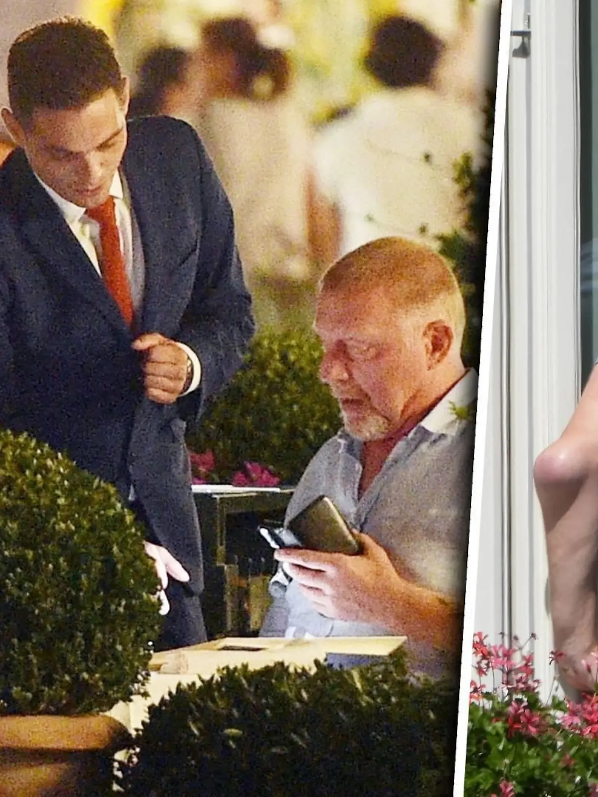 Boris Becker und Lilian in Portofino