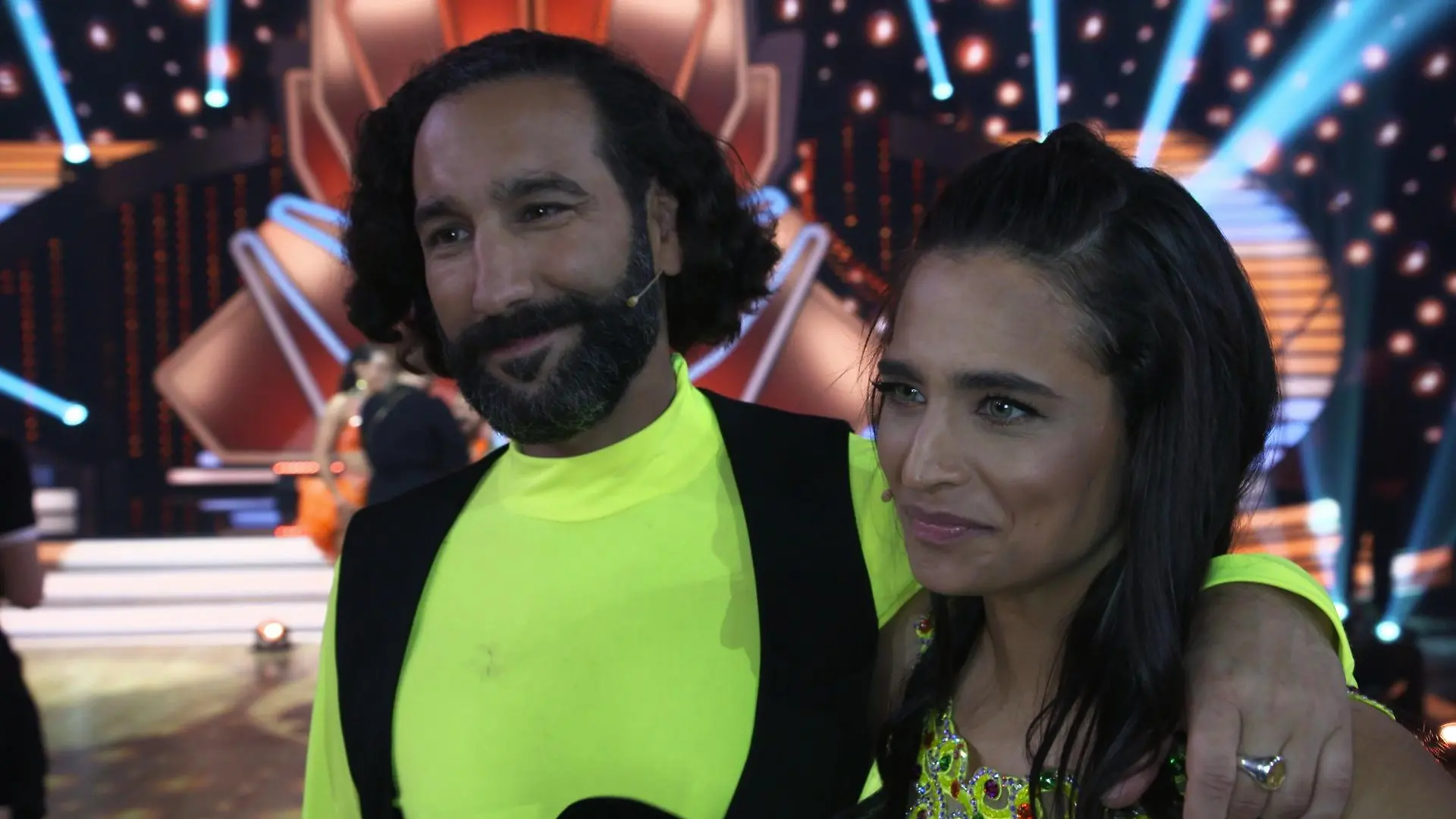 Massimo Sinató und Amira Pocher sind im "Let's Dance"-Halbfinale