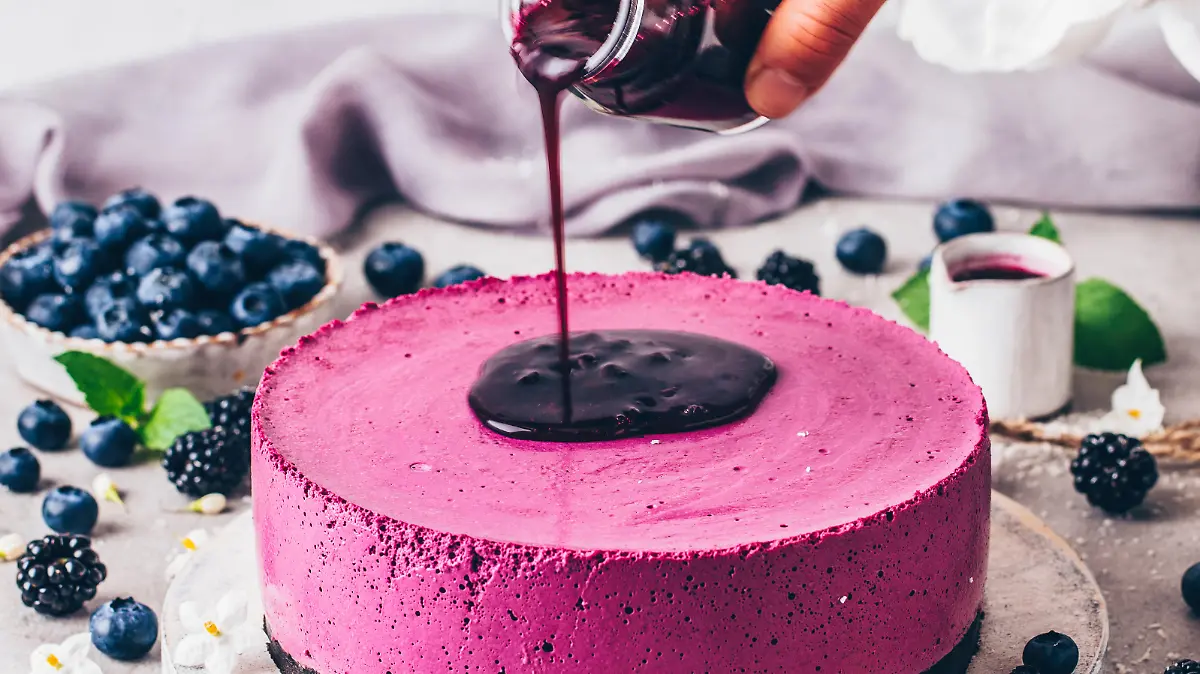Blaubeer-Käsekuchen ohne Backen